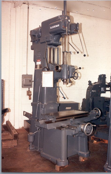 24" Cleereman Single Spindle 5 hp Layout Drill Press