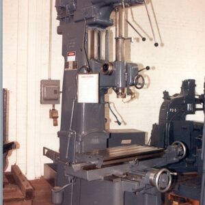 24" throat, Cleereman Single Spindle Layout Drill Press, Spindle Taper 4-mt, Power Down Feed 12", Spindle Speed 75-1500 rpm , 5 hp, X-Y Table, Extra Height 36.5", Serial Number 25C-1669 [D4810-11066]