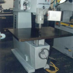 Onsrud Pin Router, Model W1124A, Throat Depth 24", Spindle Speeds 10,000 - 20,000 rpm, Motor Drive 7.5-5 hp, 460v, Table 25" x 36", Late Frame, Serial Number 11053 [R8903-5005]