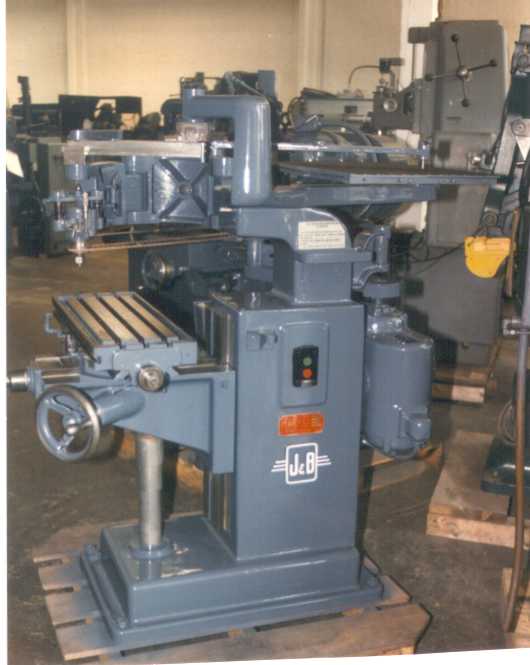 Johnson & Basset 2-Dimentional Pantograph Engraving Machine, Model 2A, Variable Spindle Speeds 12,000 rpm, Work Table 10" x 26", Drive 0.50 hp, Serial Number 144 [P0298-5495]