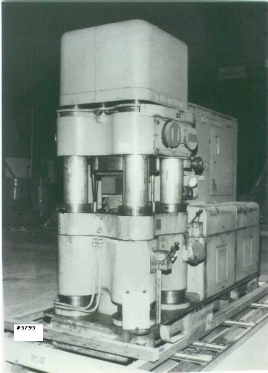 Cincinnati Hydroform Hydraulic Fluid Forming Press, Model 12-15-7, 15,000 psi Forming Pressure, Blank Diameter 12", Draw depth 7", Flush Floor Mounted, Serial 4C1V1Y-Z [P5206-5795]