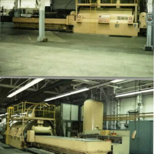 41,000 Tons, Verson Wheelon Fluid Cell Forming Press, Model 41000R-50-164, Forming Pressure 10,000 psi, two Trays Forming Depth 7" & 10" [P5206-15923]