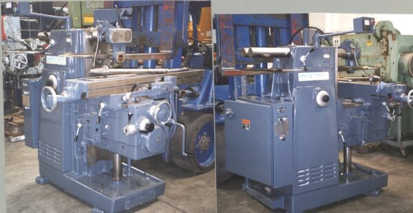 307-S12, Kearney & Trecker Plain Horizontal Milling Machine, Spindle speeds 20-2,000 rpm, Table 12" x 56", 7½ H.P, Mono Lever Feed Control , Serial Number 180014 [M1974-6719]