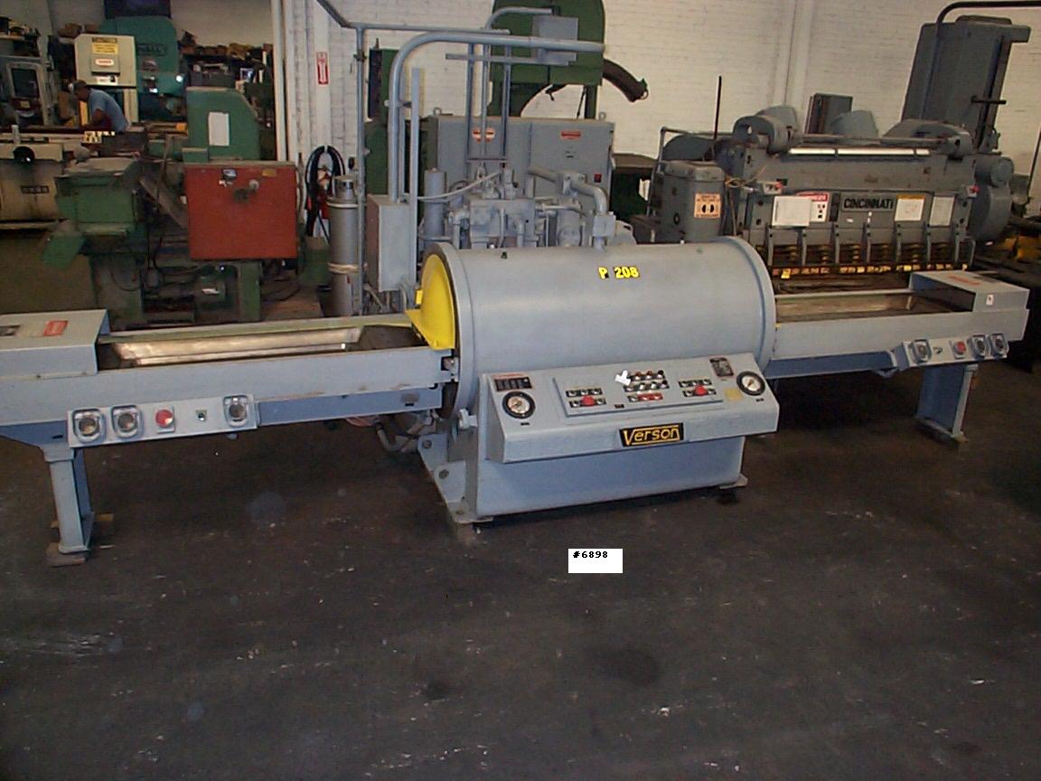 2,500 tons, Verson Wheelon Fluid Forming Press, Model 2500R-20x50, Forming Pressure 5,000 psi, 2-trays, Forming Depth 3" and 4", Serial Number 27758 [P5206-6898]