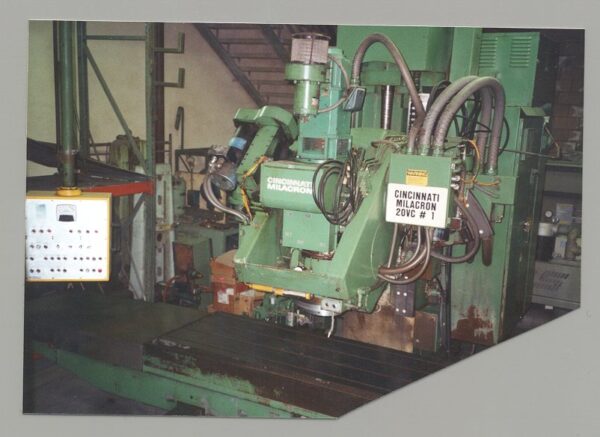 Cincinnati Milicron 5-axis Hydrotel Profiler Miller, Model 20V-80, Spindle Speed 20-10,800 rpm, Table 30" x 80", 30 ATC, 20 hp, Serial Number 85-414Q-001-1 [M1748-16972]