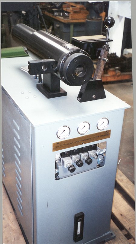 7092 1 clark and lewis tube end flaring beading machine DF 1 beading 0.125 in 0.50 in flaring 0.125 in 0.75 in Serial 0767 1 - Century Machinery