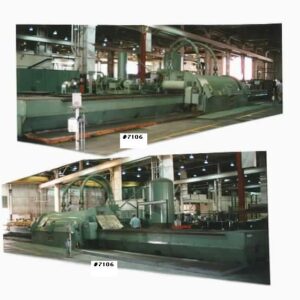 60,000 Ton, Verson Wheelon Fluid Cell Forming Press, Model 60000R-50-240, Forming Pressure 10,000 psi, Forming Depth to 10", 2-trays, Depth 6" & 10", Serial Number 21600 [P5206-7106]