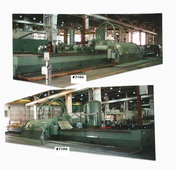 60,000 Ton, Verson Wheelon Fluid Cell Forming Press, Model 60000R-50-240, Forming Pressure 10,000 psi, Forming Depth to 10", 2-trays, Depth 6" & 10", Serial Number 21600 [P5206-7106]