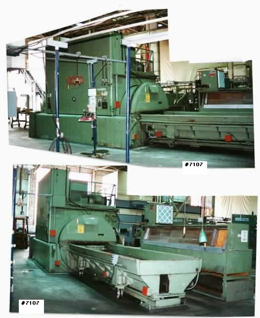 21,000 tons, Verson Wheelon Fluid Forming Press, Model 21000R-50-168, Forming Pressure 5,000 ps, Forming Depth 7.5", 1-tray, Serial Number 11197 [P5206-7107]