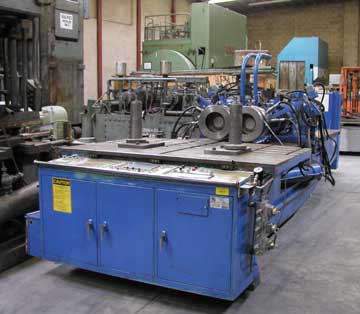 9040 1 hufford cnc stretch wrap forming press A7B 30T BJ 330 in 6 in jaws Serial 81087 1 - Century Machinery