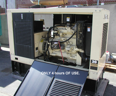 26 KW Kohler Diesel Stand by Generator, 33 KVA, Model 20REOZJ-QS, Voltage 110-120-220-240-480, Single and Three Phase, Serial Number 0677044 [G2675-9521]