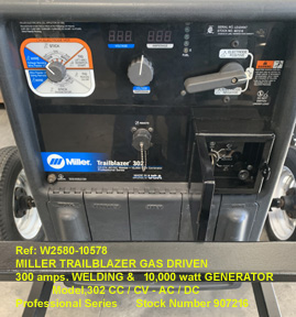 miller-trailblazer-model-302-cc-cv-ac-dc-300-amp.-welder-10000-watt-generator-professional-series-stock-90786-Serial-LE4240-Controls, W2580-10578-7