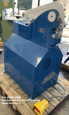 marchant-4H-hyd-shrinking-stretching-machine-cap.-0.375-in.-al-1-shrink-jaws-1-stretch-jaw-assembly-7.5-hp-Serial-17-Blue-LS-F, Ref 10586-3